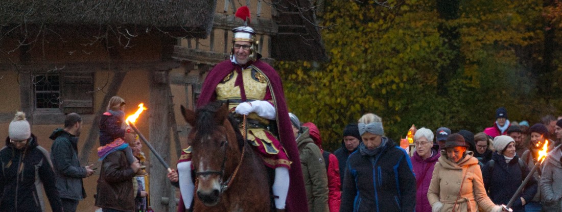 Sankt Martin auf dem Pferd