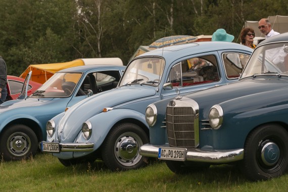 Oldtimer im Museumsgel&auml;nde